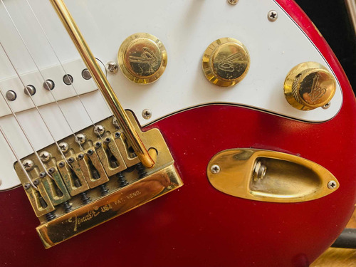 Fender The Strat 1980 Usa. Oro 22 Kilates. La De John Lennon