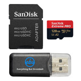 Sandisk Tarjeta De Memoria Micro Sd Extreme Pro Funciona Con