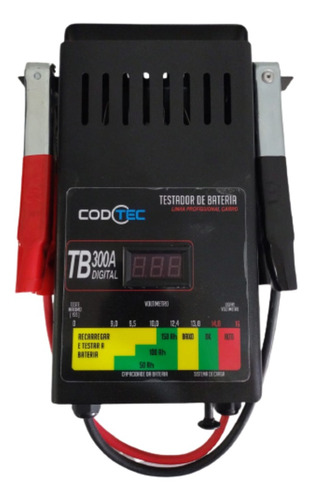 Teste De Baterias E Alternador Automotivo 12v Tb300 Digital