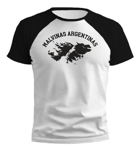 Remera Islas Malvinas Argentinas  Diseño Ranglan