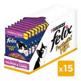 Alimento Húmedo Para Gato Felix® Fantastic Salmón Carne 85g