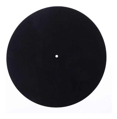 Slipmat Fieltro Negro  12 Para Tornamesas Nuevo Obivinilos