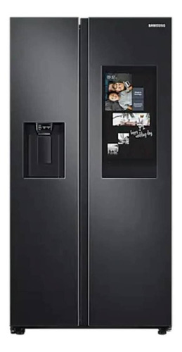 Heladera Inverter Samsung Rs27t5561 Black Doi Con Freezer 