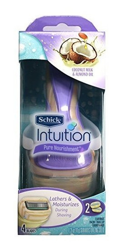 Schick Intuition Pure Nourishment Con Leche De Coco Y Aceite
