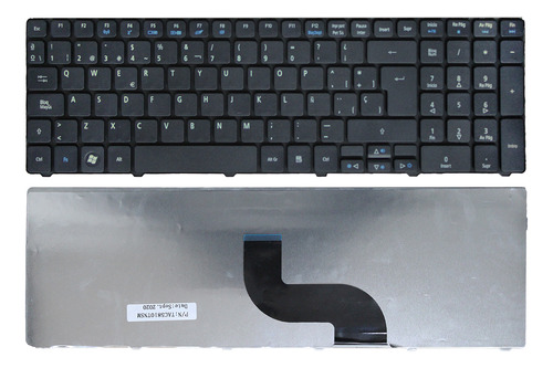 Teclado Gateway Nv570p17u Nv570p18u Nv570p20u Nv59a Nv59c