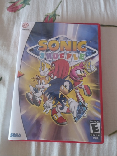 Sonic Shuffle Pra Dreamcast 
