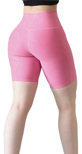 Short Deportivo Lycra Colombiana Gala Sport Pocket Salvia