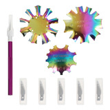 Set De Plantillas De Uñas French Tip Cutter, Herramientas De