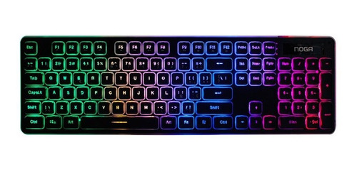 Teclado Gamer Retroiluminado Pc Usb Led Ramos Calidad Ramos