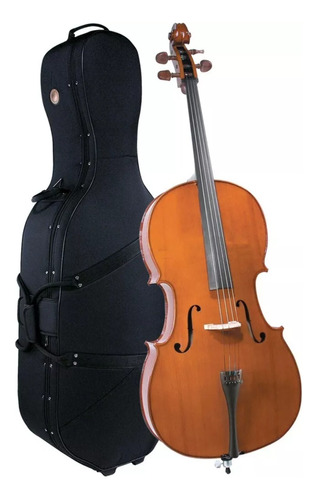 Cello Estudio Cremona Sc-175 3/4 Tapa Pino Solido Select