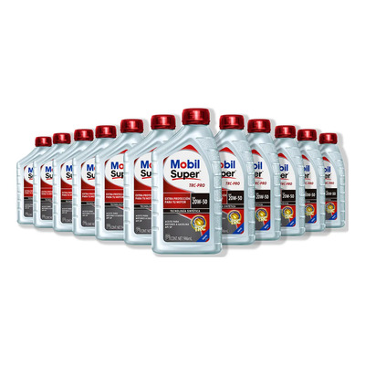 Pack X12 Aceite Mobil Super TRC- PRO 20w-50 946mL | Meses sin interés