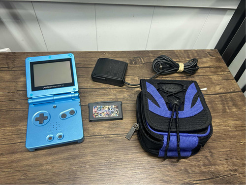 Gameboy Advance Sp Edicion Surf Blue Original