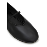 Zapatillas De Ballet De Cuero Negro The Row Para Mujer