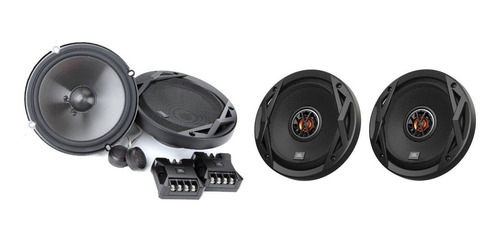 Kit 2 Vias Jbl Harman 6'' Club 6500c + Coaxial 6'' Club 6520