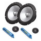 Kit 2 Vias Bravox Linha Diamond Cs60 D 6 Polegadas 140w Rms