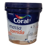 Massa Corrida Branca 3,6lt 6kg Coral