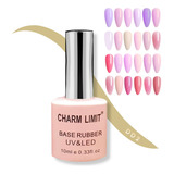 Esmalte Para Uñas Base Rubber Kapping Gel Uv Led 10ml Uñas