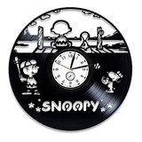 Kovides Snoopy - Reloj De Pared De Vinilo Para Niños