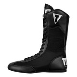 Botas De Boxeo Altas Title Boxing Color Negro