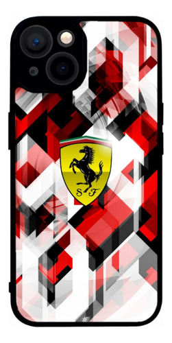Funda Para iPhone X, 11, 12, 13, 14, 15, Scuderia Ferrari