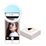 Anillo Aro Luz 24 Led 3 Tonos Selfie Celular Teléfono Pilas