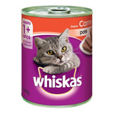 Whiskas En Lata Sabor Carne X 340 Grs