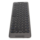 Teclado Plegable Plegable De 2 Pliegues Inalámbrico De 3 Can