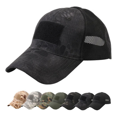 Evd-x Gorra Militar Táctica Deportes Outdoor Protección Sol Color Snake Camo Talla Ajustable Adulto