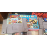 Cartucho Super Nintendo Snes F Zero 5 En 1 Vintage Atikos