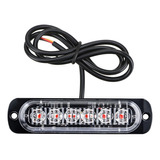 Faro 6 Led Flash Destellante 12v 1500 Lum Moto Suv Trailer