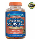 Oleo De Salmão -omega 3 -wild Alaskan 1000mg- Importado Eua