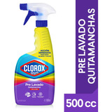 Clorox Ropa Pre Lavado Quitamanchas Gatillo 500cc