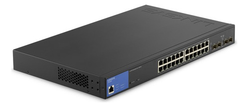 Switch Gigabit Poe+ Administrado De 24 Puertos Linksys Lgs32