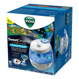 Humidificador De Vapor Frío Con Luces Relajante Vick