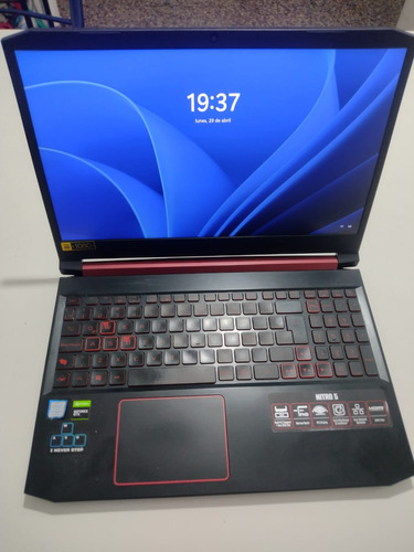 Acer Nitro 5 An515-54-52m, 16gb Ram, 1 Tb Hdd Y Gtx 1650