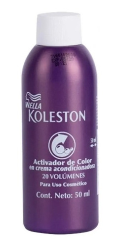 Activador De Color Wella Koleston 30 Volumenes 50 Ml    