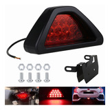 Luz Trasera Freno Luces Auto Moto 12 Led Estrobo Stop Tipo