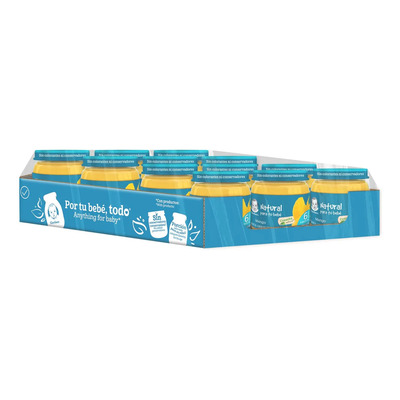 Papilla Gerber Etapa 2 Mango Pack De 12 Frascos De 113 G C/u