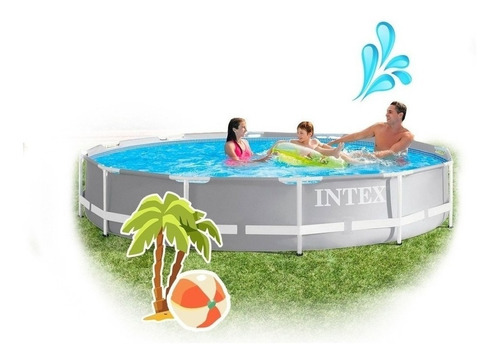 Pileta Pvc Estructural Redonda 366x76cm 6503lt Intex