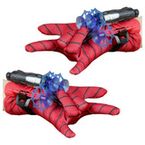 Guante Spiderman Lanza Telaranas De Web Shooter 2pcs