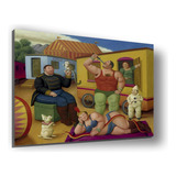 Cuadro Canvas Bastidor Arte Fernando Botero Circo 84x100