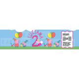 Kit Etiqueta Agua/refresco Peppa Pig Digital Cumpleaños