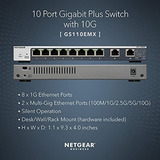 Conmutador Plus Gestionado Inteligente Netgear Gigabit