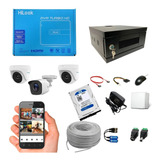 Kit Hikvision Hilook Dvr 4ch+3cam1080p+dd1tb+gabinete