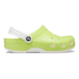 Zuecos Crocs Classic Glow In The Dark Clog Ad Asfl70