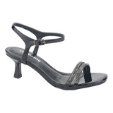 Sandalia Via Marte Mujer 23-18504 V Preto Casual