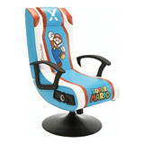 X Rocker Super Mario Silla De Pedestal Para Videojuegos