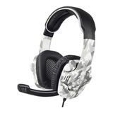 Auricular Gamer Sades Sa 708 Gt Camuflado Gris Pc Ps4