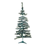 Arvore Natal 120cm 108 Galhos Neve Nevada Decoração Pinheiro