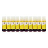 10 Tintas Yellow Para Epson 544 Compatible L1250 L3250 L1210